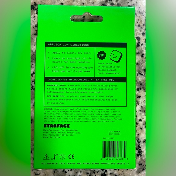 Starface Tea Tree Acne Patches - Picture 6 of 9